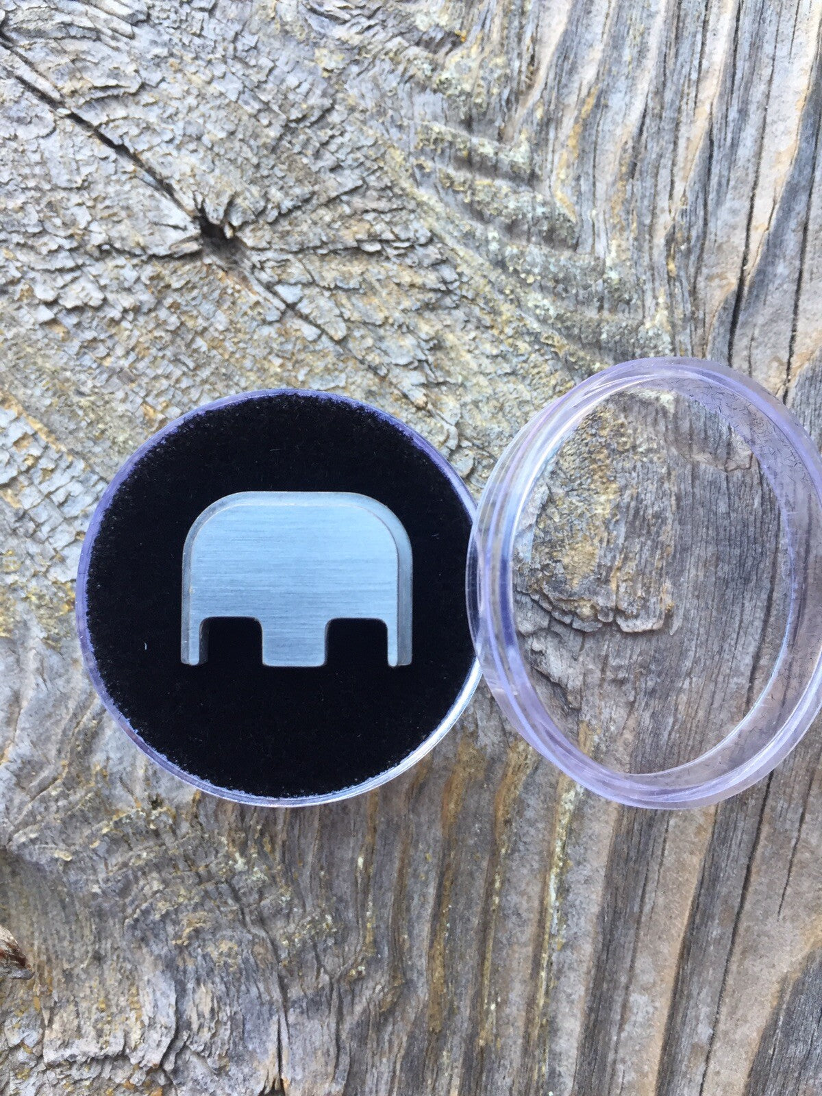 10 Pack Bulk STAINLESS STEEL Glock Gen 1-5 Billet Backplate, CNC Machined