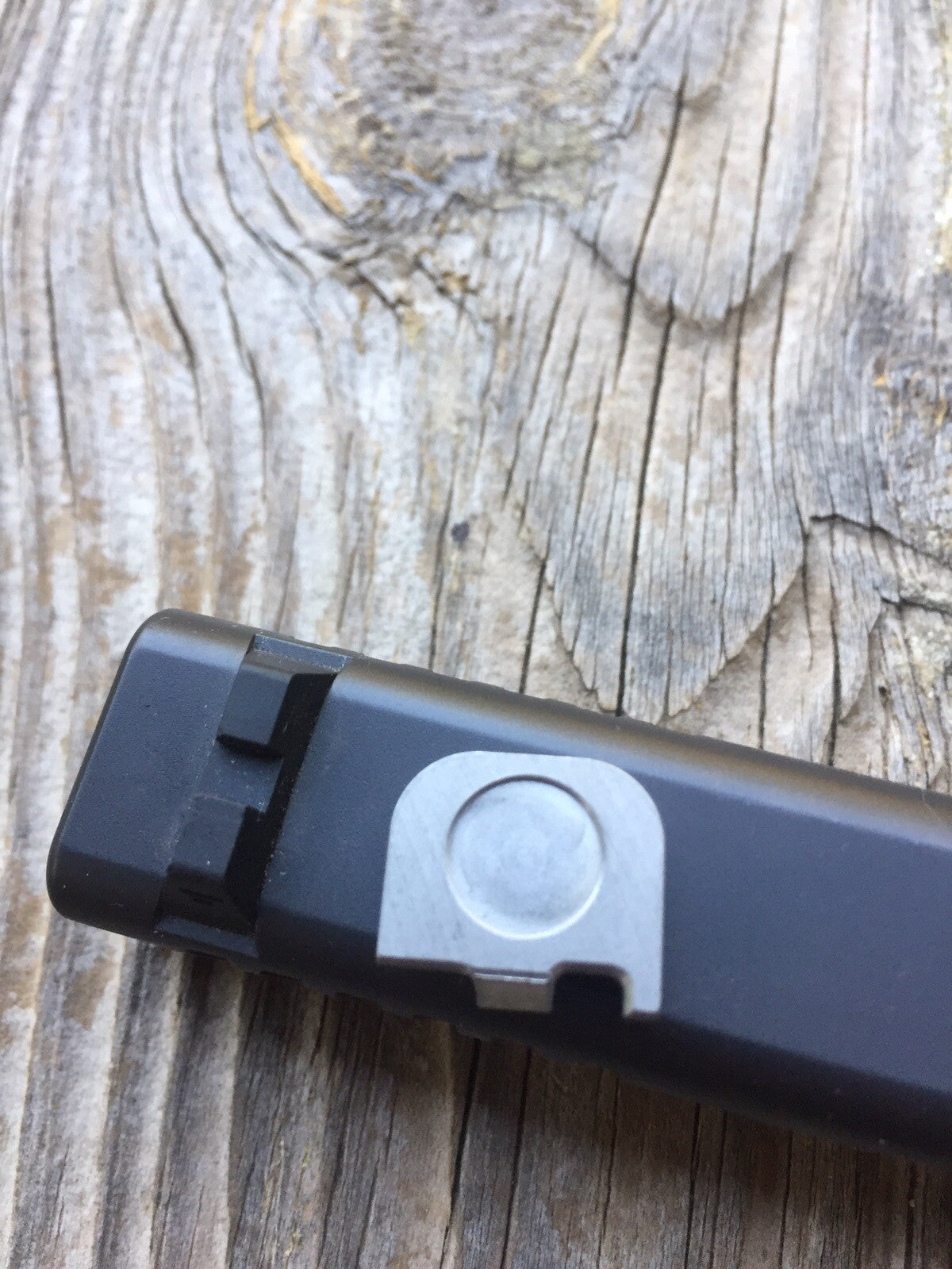 Custom STAINLESS STEEL Glock Backplate, Slide Plate for Glock 43, 43X And 48