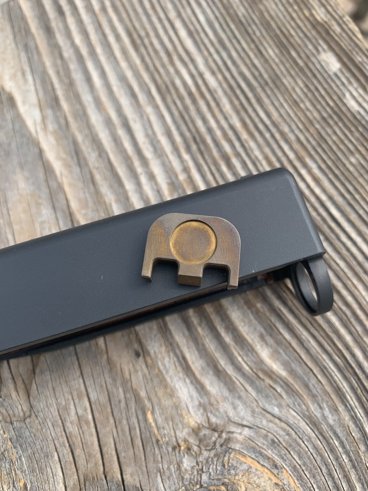 TITANIUM Glock Gen 1-5 Billet Backplate, Slide Plate CNC Machined Anodized FDE