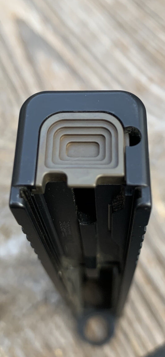 Custom TITANIUM Glock Backplate, Slide Plate for Glock 43, 43X And 48