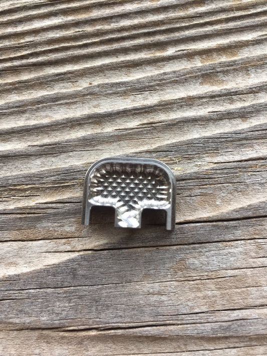 TITANIUM Glock Gen 1-5 Billet Backplate,       Slide Plate CNC Machined
