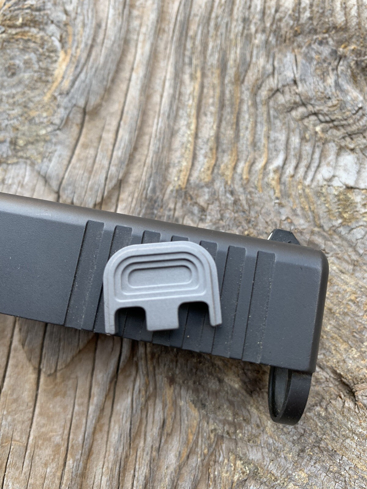TITANIUM Glock Gen 1-5 Billet Backplate, Slide Plate CNC Machined in USA