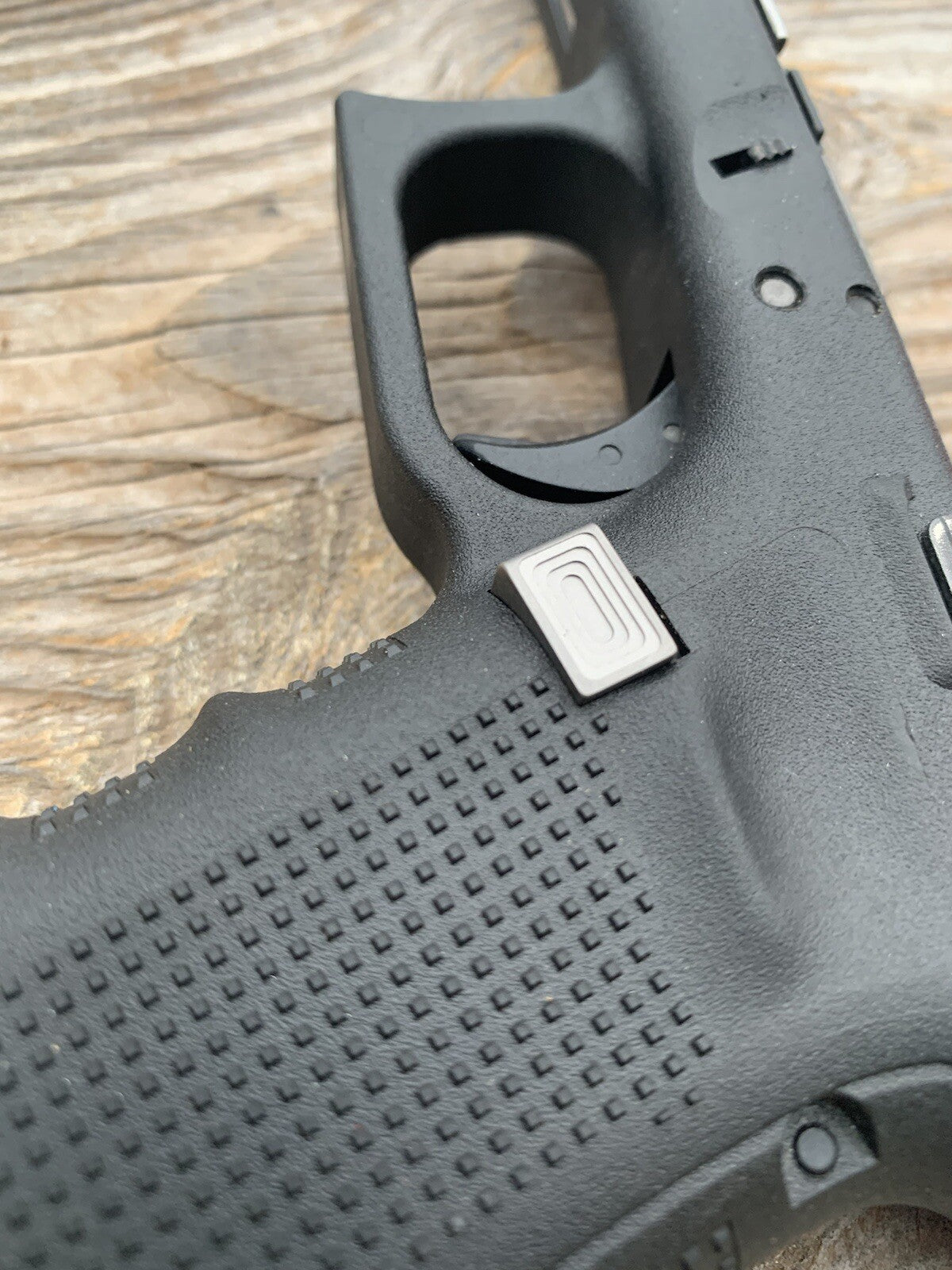 TITANIUM Extended Magazine Release for  Glock Gen 4 And 5 Double Stack Magazi