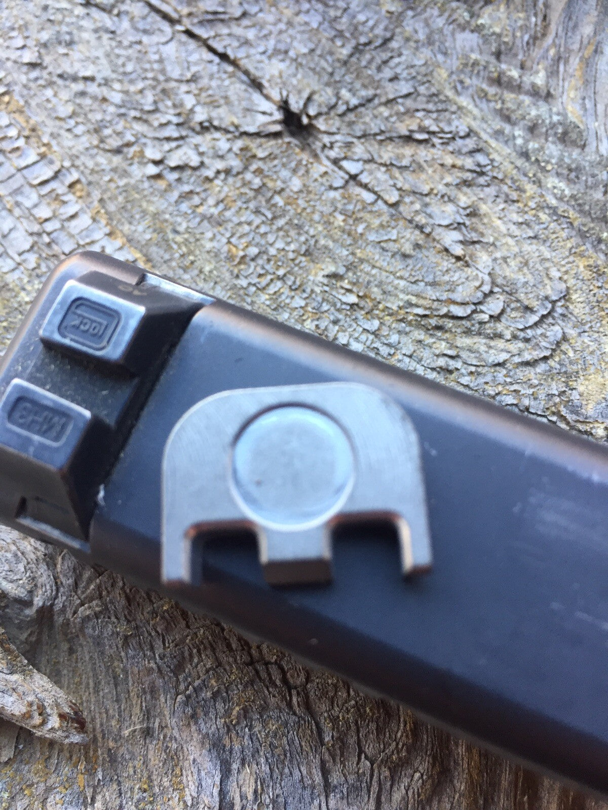 10 Pack   Bulk    STAINLESS STEEL Glock Gen 1-5 Billet Backplate, CNC Machined