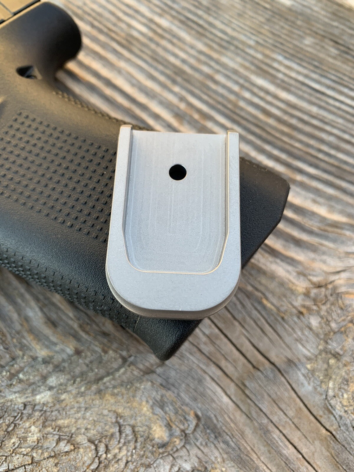 Glock 43X, 48 magazine base plate CNC Machined Stainless Steel For Shield S15Mag