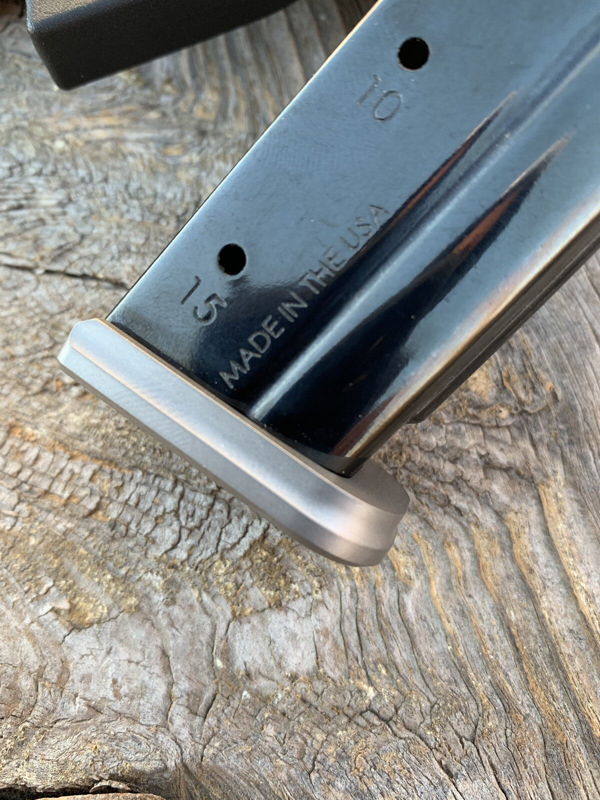 Glock 43X, 48 magazine base plate CNC Machined Stainless Steel For Shield S15Mag