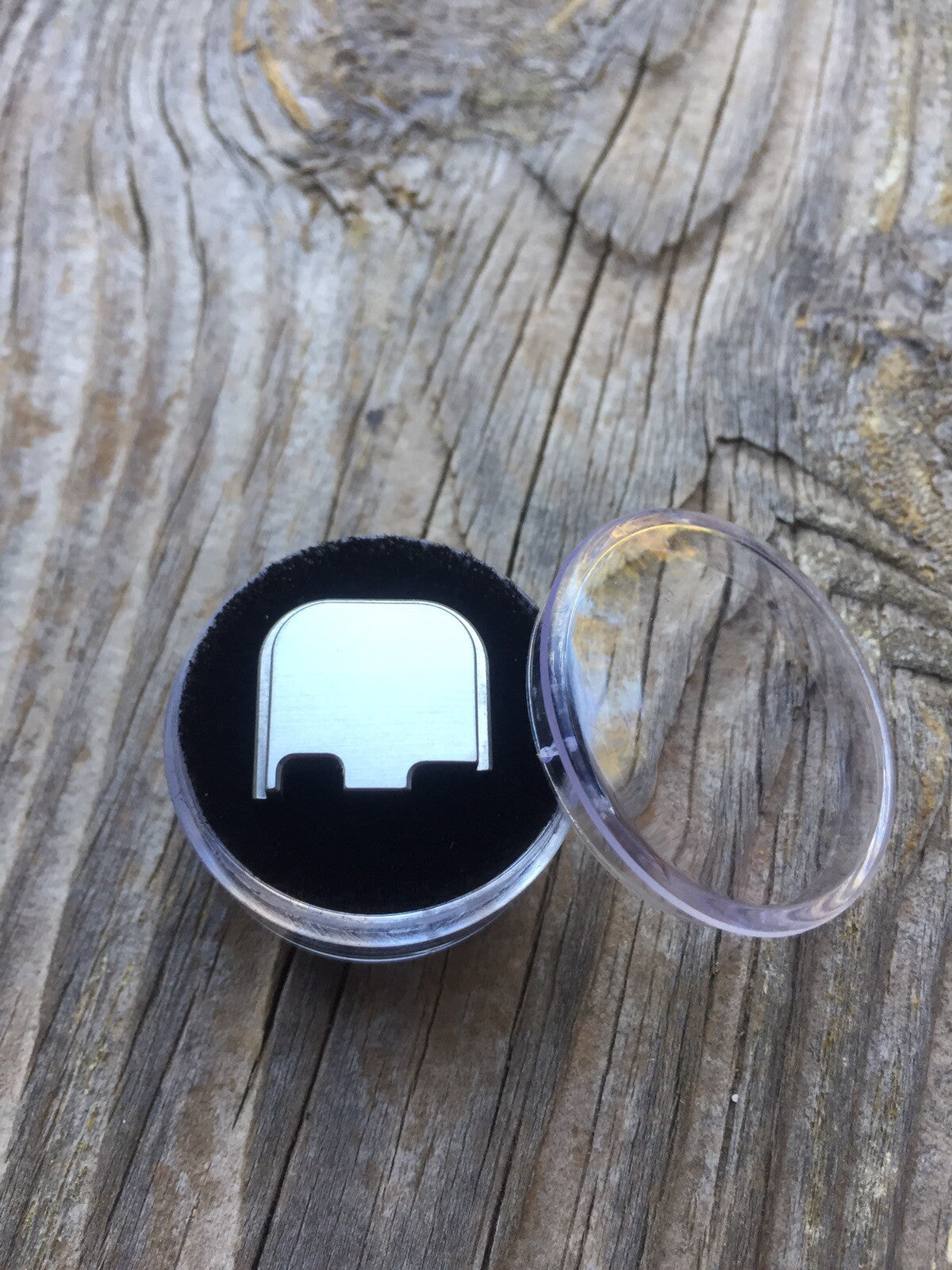 10 Pack BULK  Custom STAINLESS STEEL Glock Backplate for Glock 43, 43X And 48