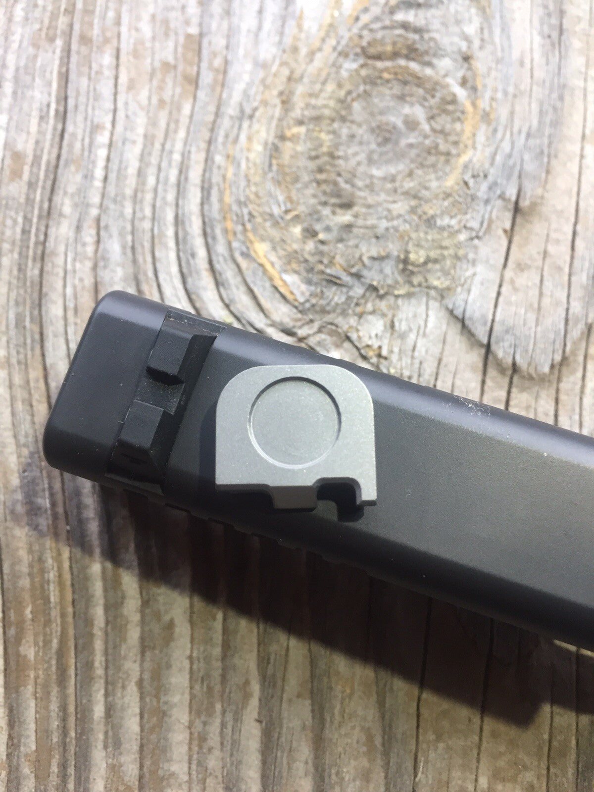 Custom TITANIUM Glock Backplate, Slide Plate for Glock 43, 43X And 48