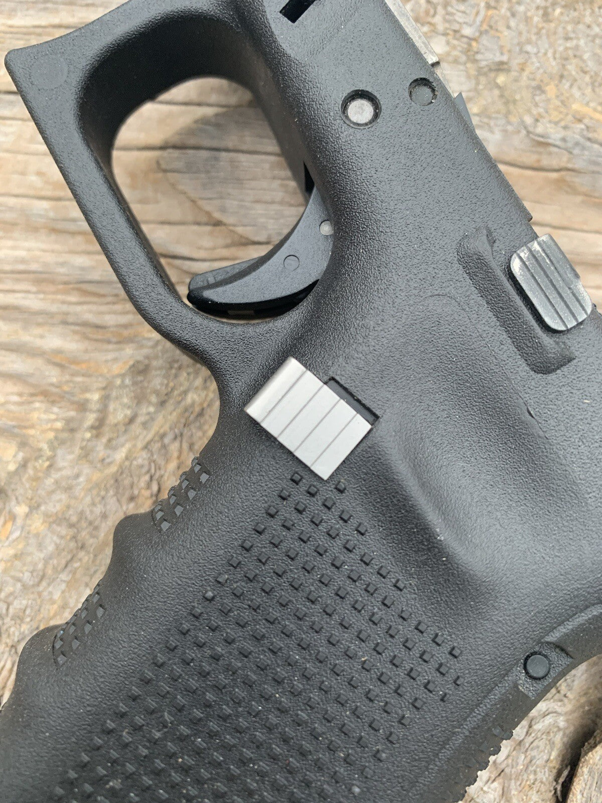TITANIUM Extended Magazine Release for  Glock Gen 4 & 5 CNC Machined.