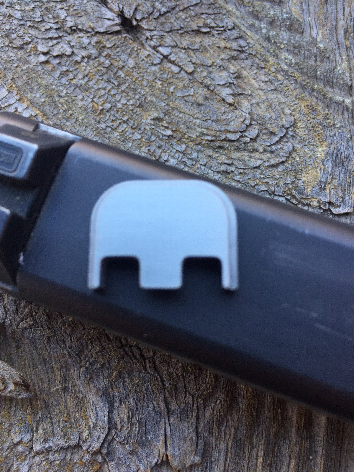 10 Pack   Bulk    STAINLESS STEEL Glock Gen 1-5 Billet Backplate, CNC Machined