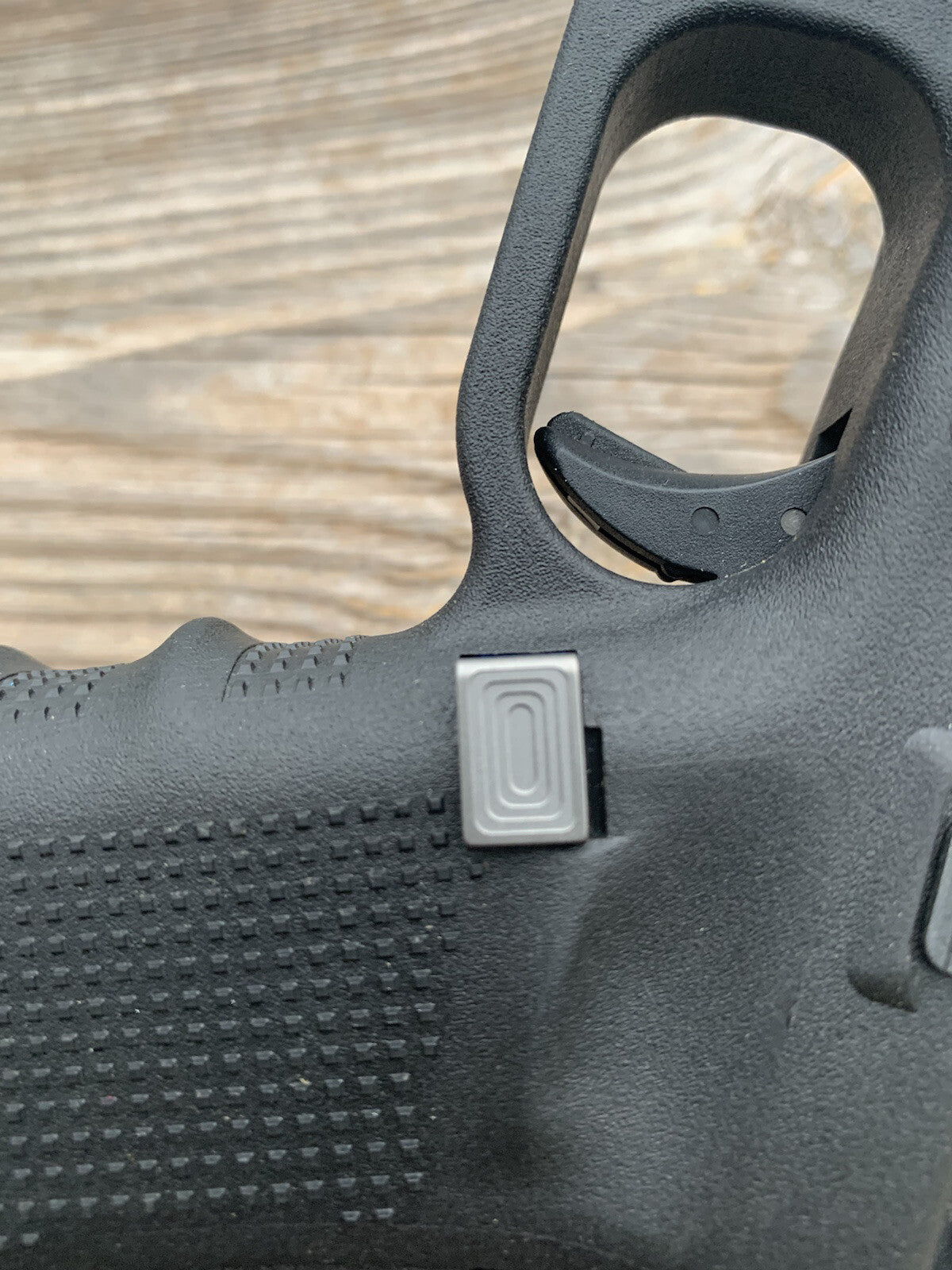 TITANIUM Extended Magazine Release for  Glock Gen 4 And 5 Double Stack Magazi