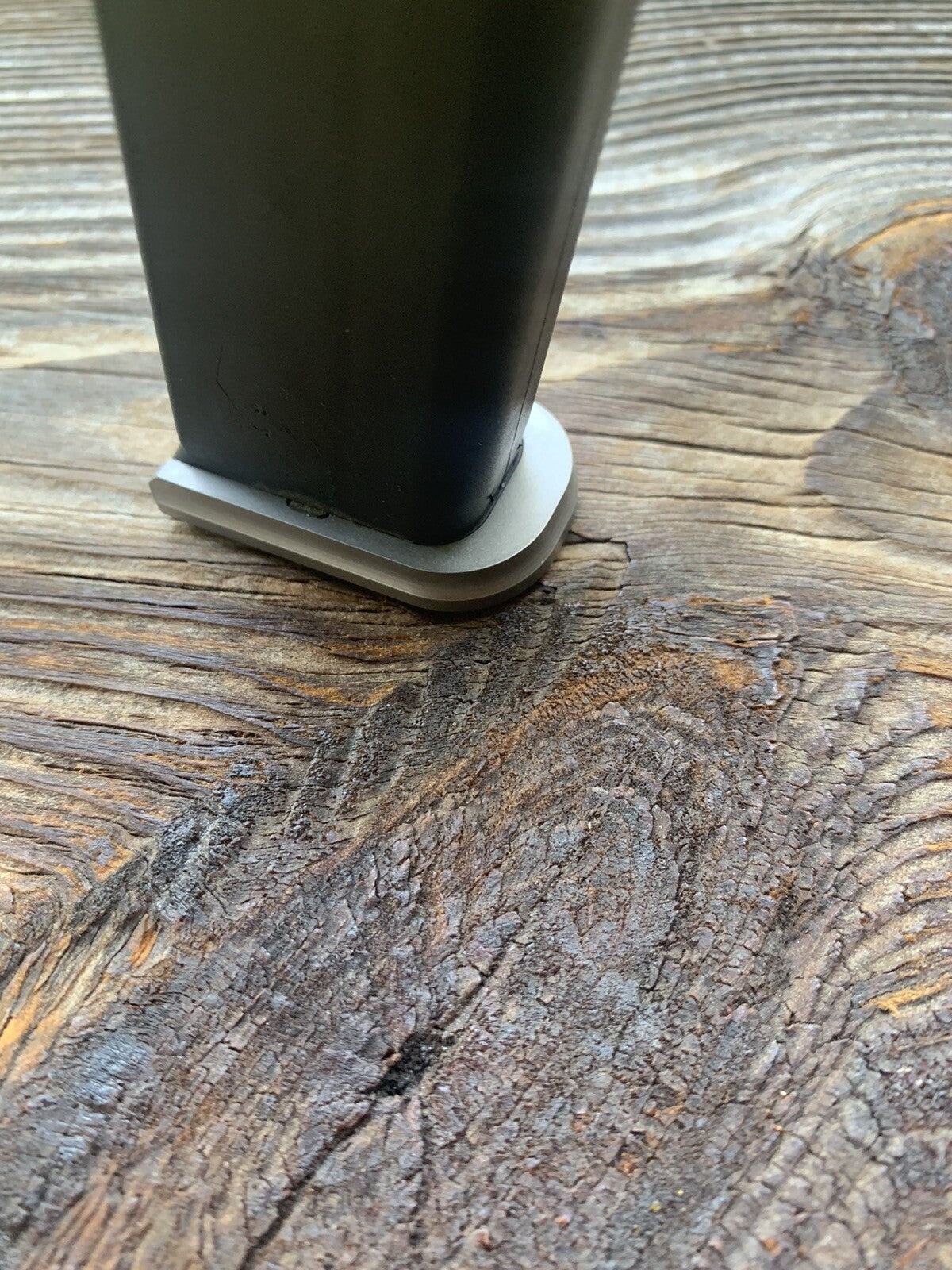 Glock 43X, 48 magazine base plate CNC Machined STAINLESS  For Factory Magazines.