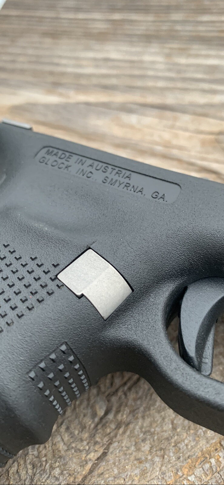 TITANIUM Glock 43X & 48 Extended Magazine Release for Factory or Steel S15 Mag