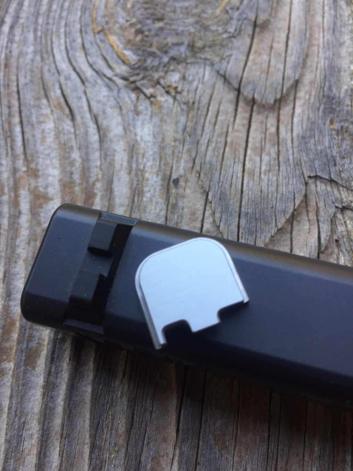 Custom STAINLESS STEEL Glock Backplate, Slide Plate for Glock 43, 43X And 48