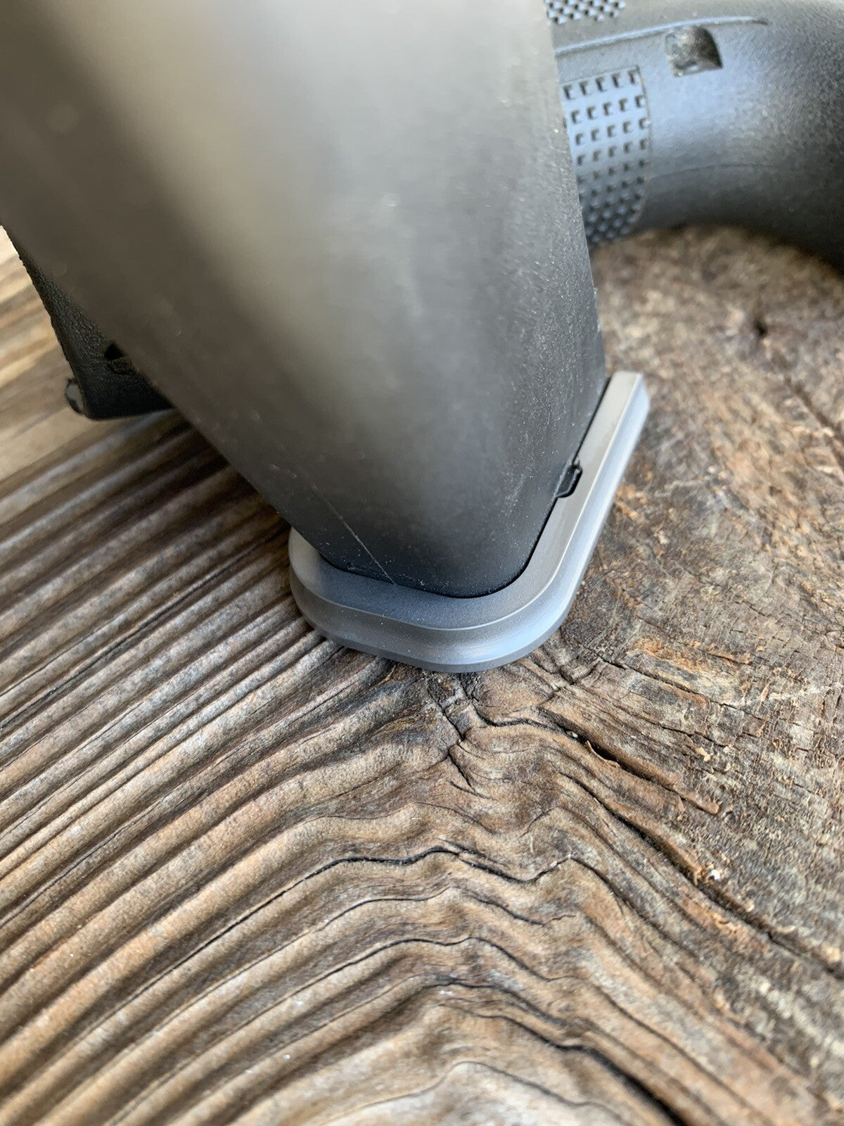 Glock 19, 17, magazine base plate CNC Machined 100%  Titanium Made In USA