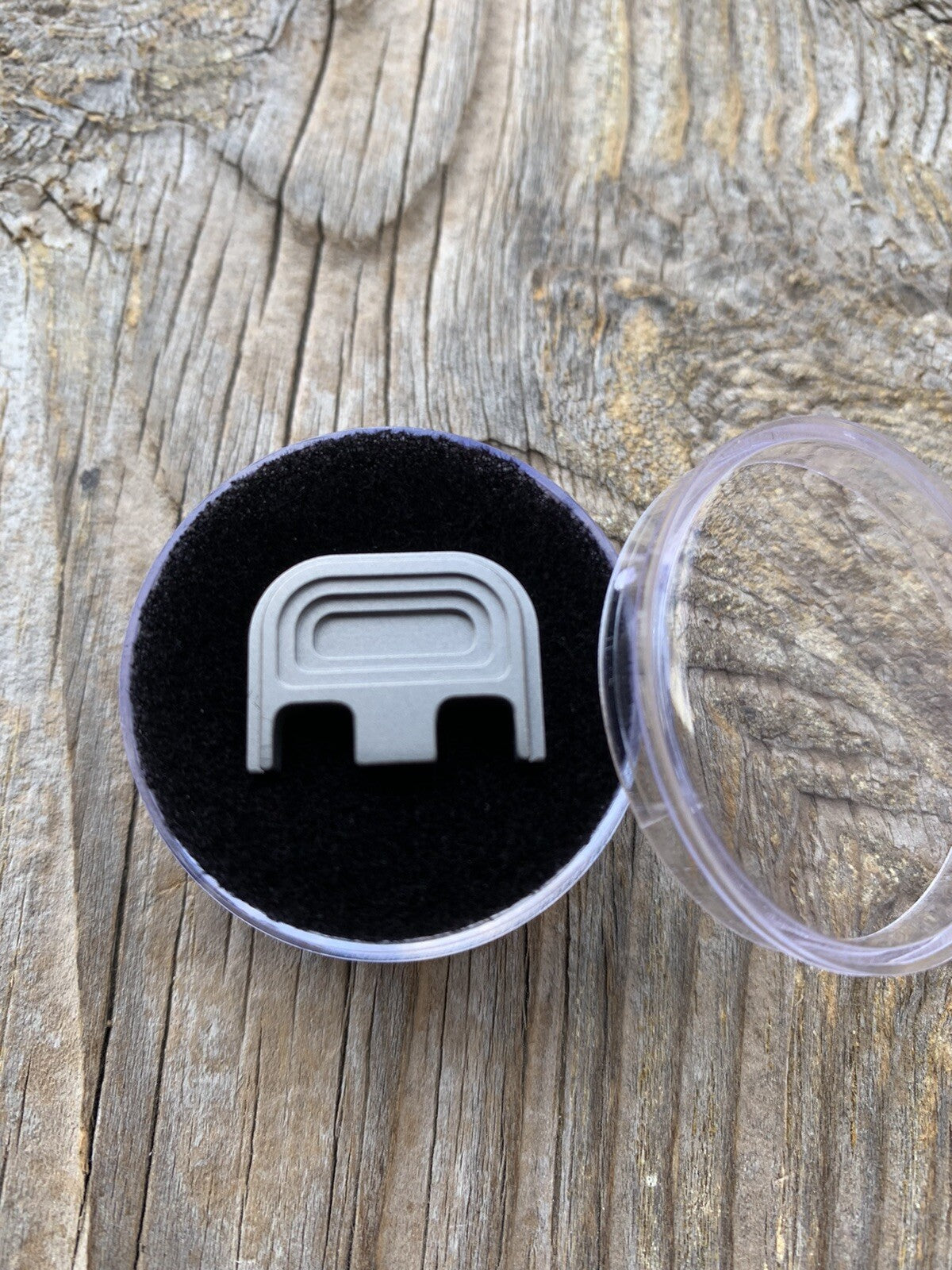 TITANIUM Glock Gen 1-5 Billet Backplate, Slide Plate CNC Machined in USA