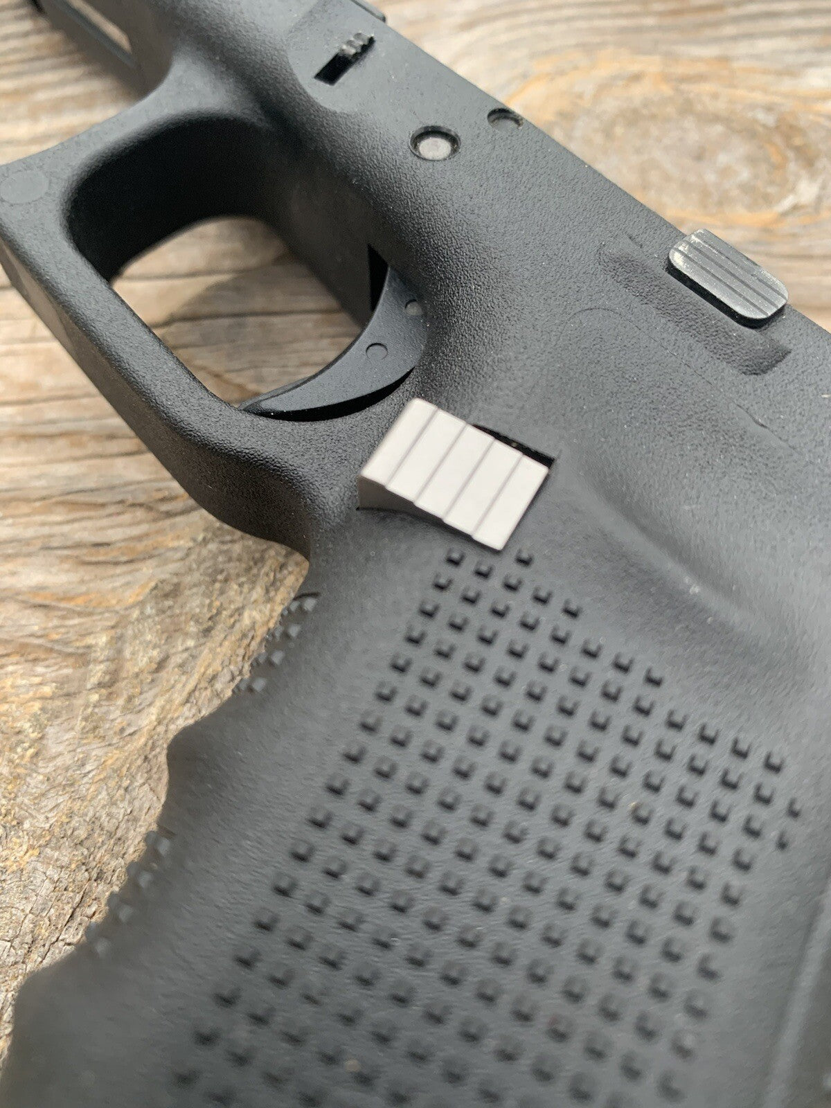 TITANIUM Extended Magazine Release for  Glock Gen 4 & 5 CNC Machined.
