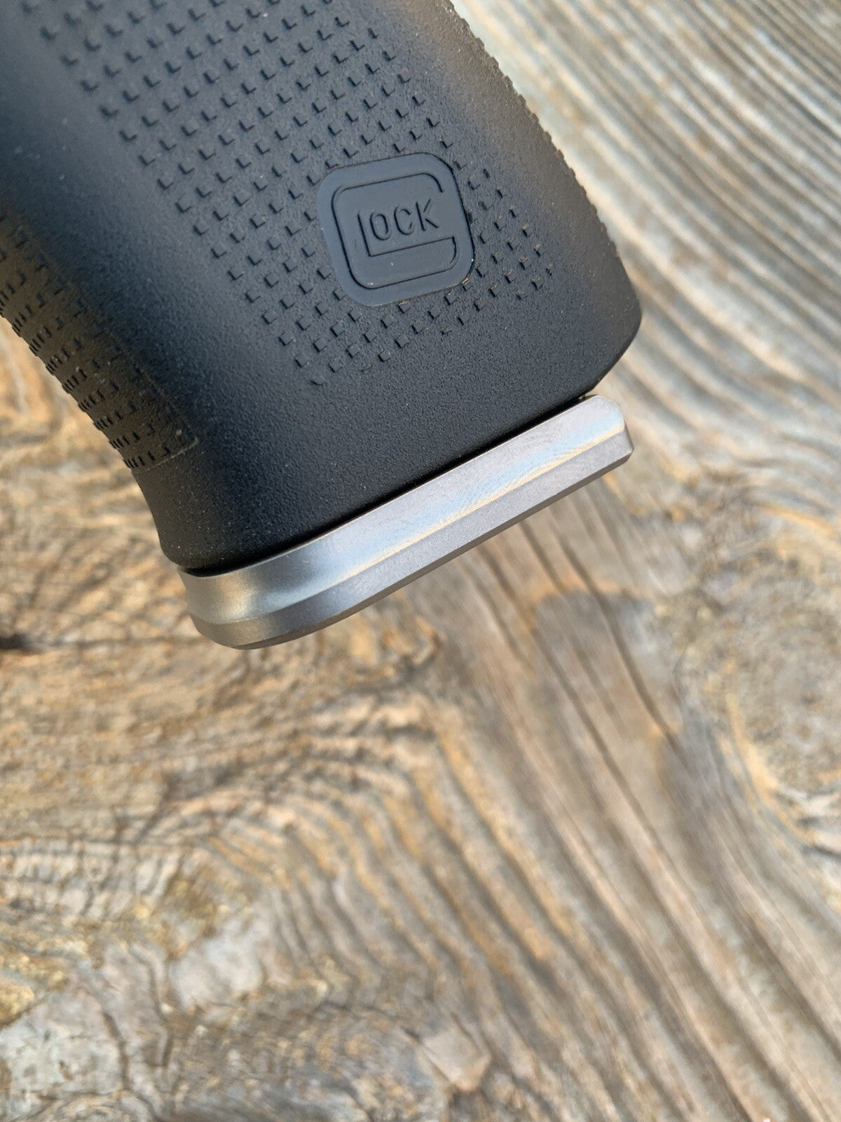 Glock 43X, 48 magazine base plate CNC Machined Stainless Steel For Shield S15Mag